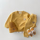 Ensemble jogging enfant en coton doux, couleur rose