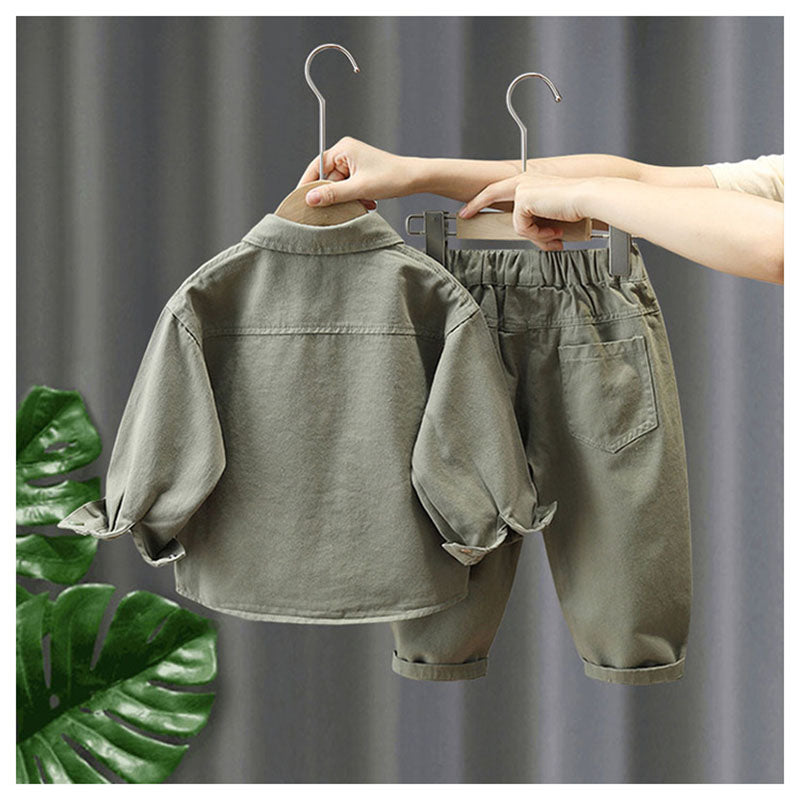 Ensemble complet enfant, veste et pantalon assortis