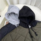 Veste matelassée enfant, vue de profil droit
