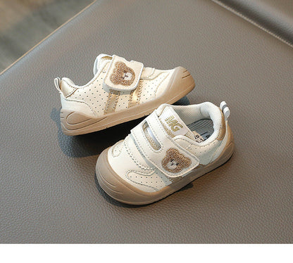 Baskets enfant unisex avec semelle en caoutchouc