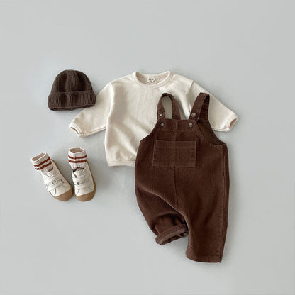 Ensemble de salopettes enfant en différentes couleurs