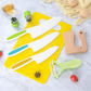 Couteaux ergonomiques pour enfants avec bords arrondis sécurisés