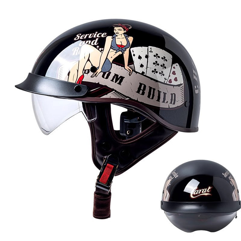 Casque avec doublure amovible et lavable pour confort optimal