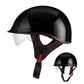 Casque demi-intégral avec sangle en nylon tissé
