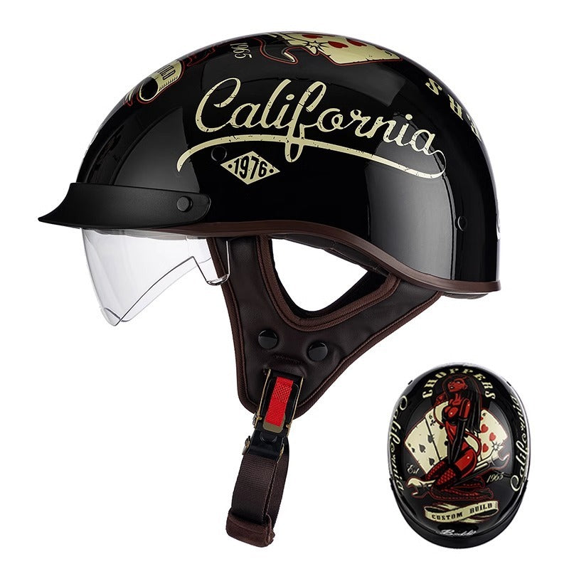 Vue arrière du casque montrant le design élégant