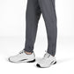 Chaussure de course homme en maille respirante vue de côté