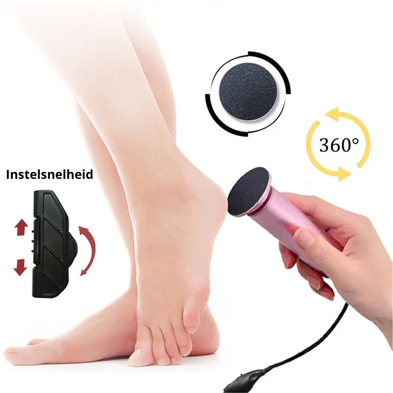 Dispositif de soins des pieds en alliage d'aluminium poli