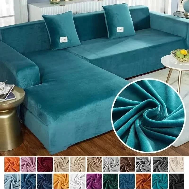 Gros plan sur le tissu velours doux et extensible
