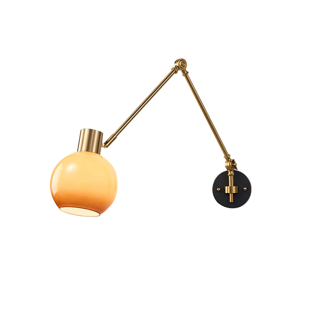 Vue d'ensemble de l'applique murale dans un intérieur stylé