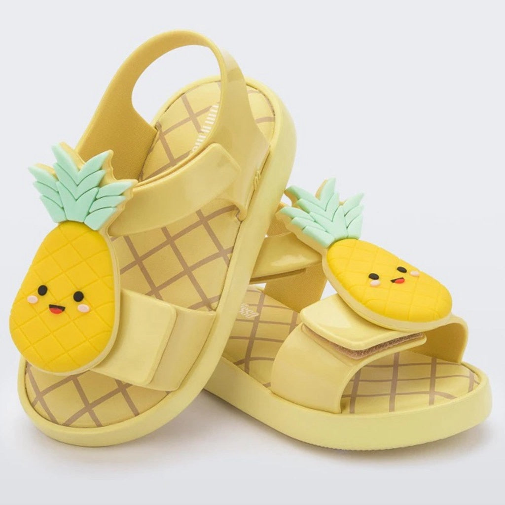 Chaussures enfant motif citron, design coloré