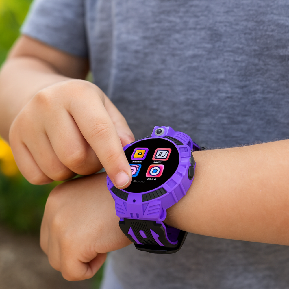 Montre enfant avec écran tactile et design sportif
