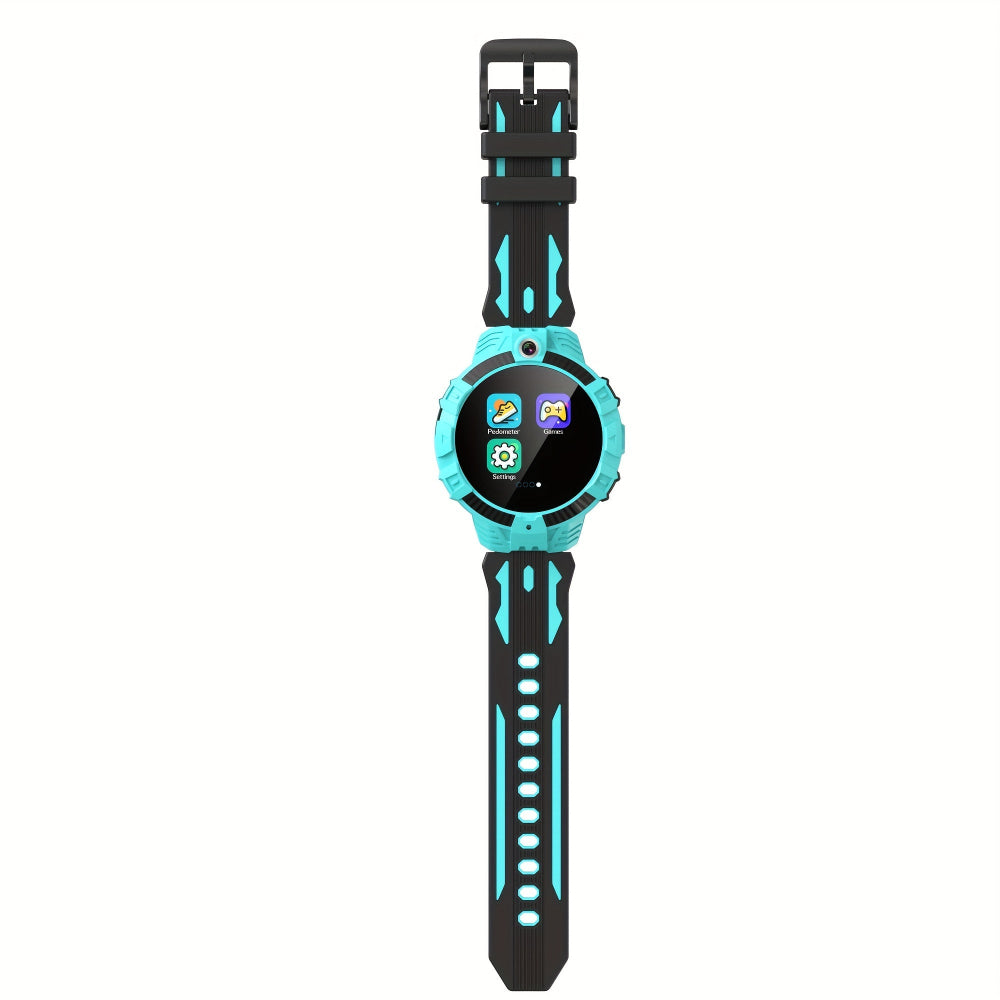 Montre enfant en plastique durable, vue latérale