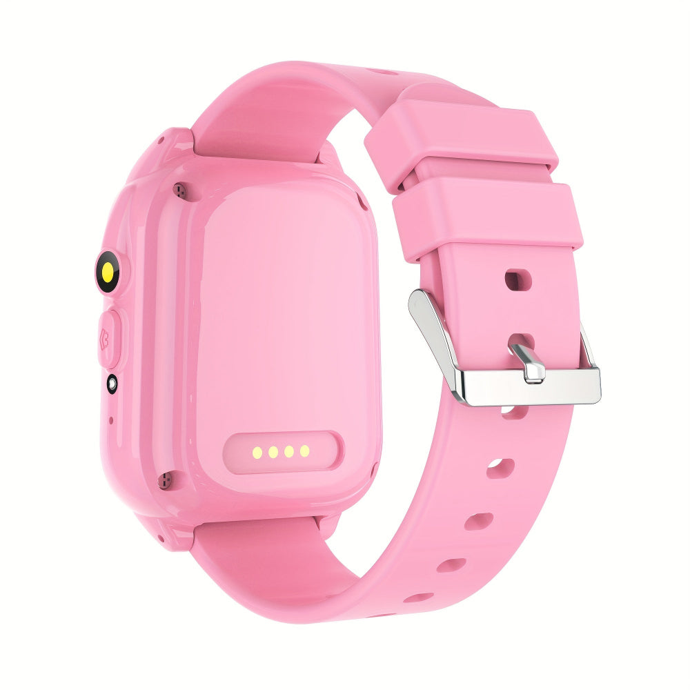 Vue de dos de la montre enfant montrant le boîtier en polycarbonate