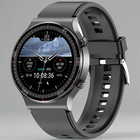 Vue d'ensemble de la montre avec cadran et bracelet détaillés