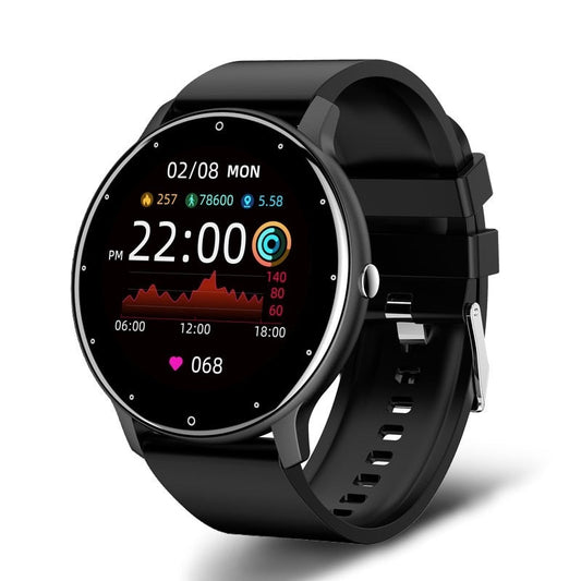 Montre connectée en cours de chargement via un câble USB