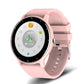 Vue latérale de la montre connectée montrant le bracelet ajustable