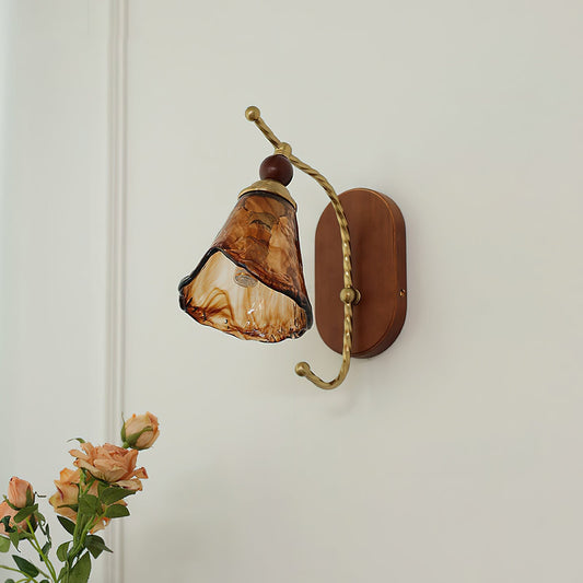 Vue d'ensemble de l'applique murale dans une chambre