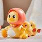 Canard en plastique vibrant avec effets sonores