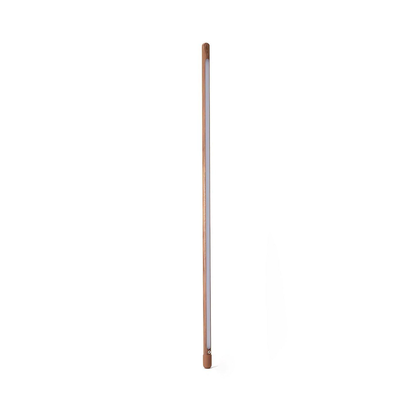 Lampe sur pied minimaliste en bois avec éclairage LED