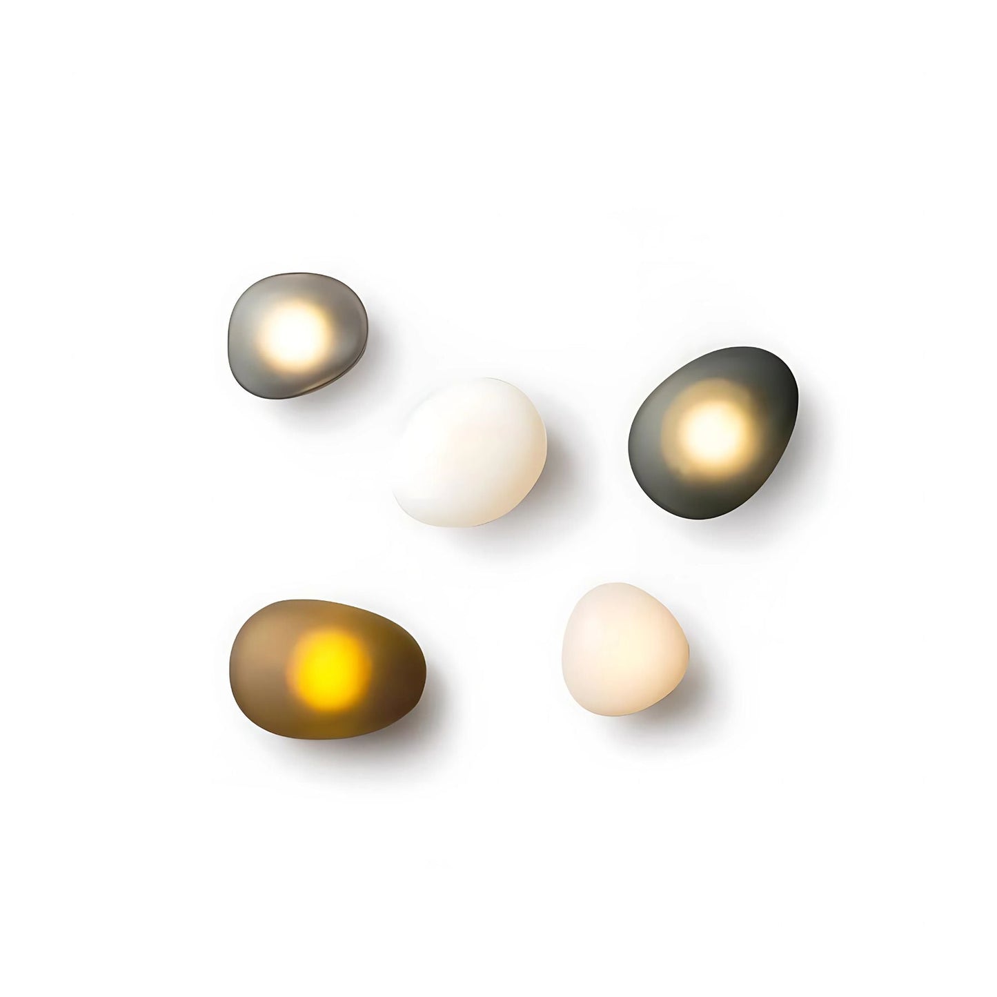 Applique murale en métal et verre avec éclairage LED intégré