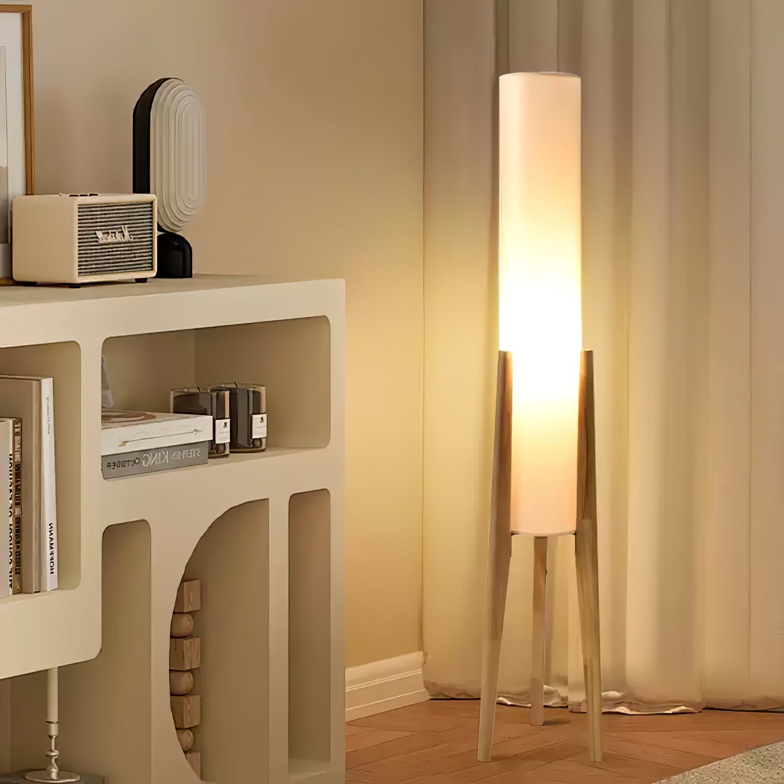 Assemblage de la lampe avec pièces détachées