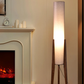 Vue latérale de la lampe montrant sa hauteur