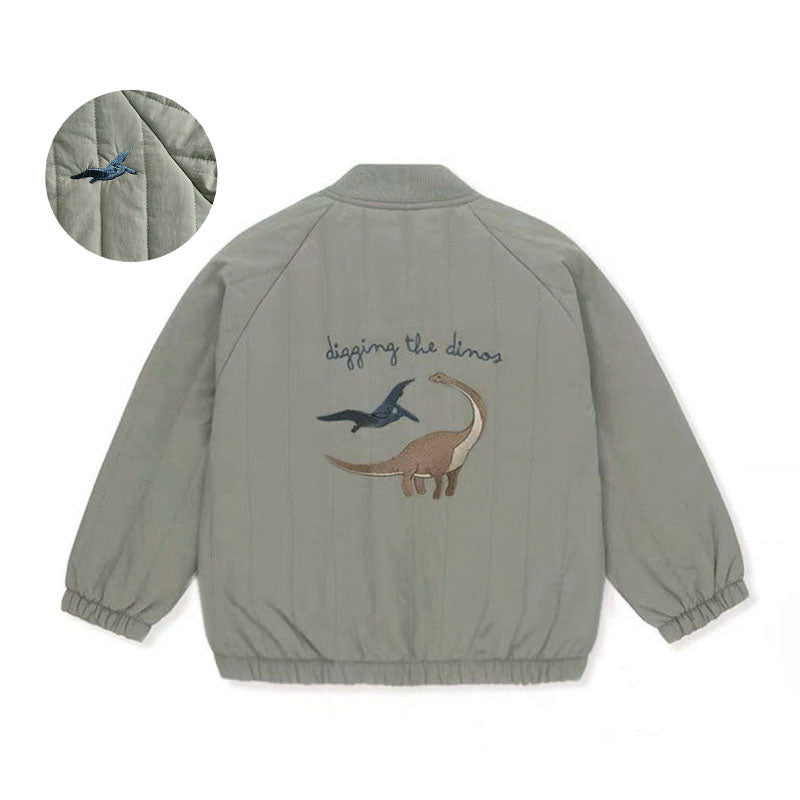 Vue arrière de la veste polaire pour enfants