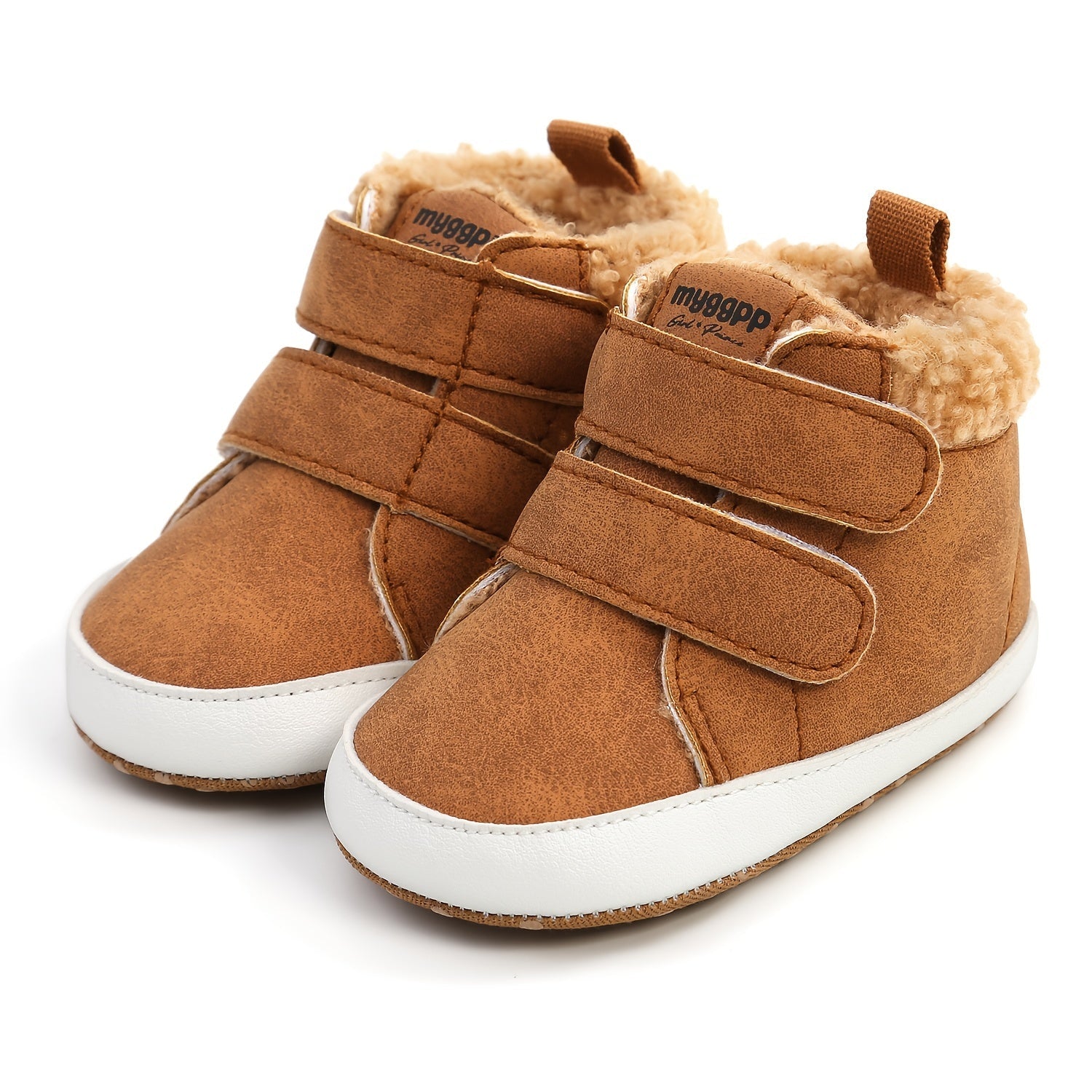 Bottes bébé en polaire, prêtes pour l'extérieur
