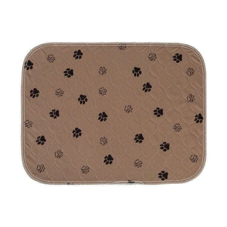 Tapis marron pour chiens, absorption rapide, idéal pour intérieur propre