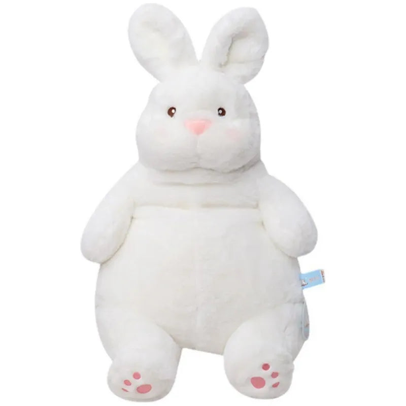 Lapin en peluche emballé sous vide avant ouverture