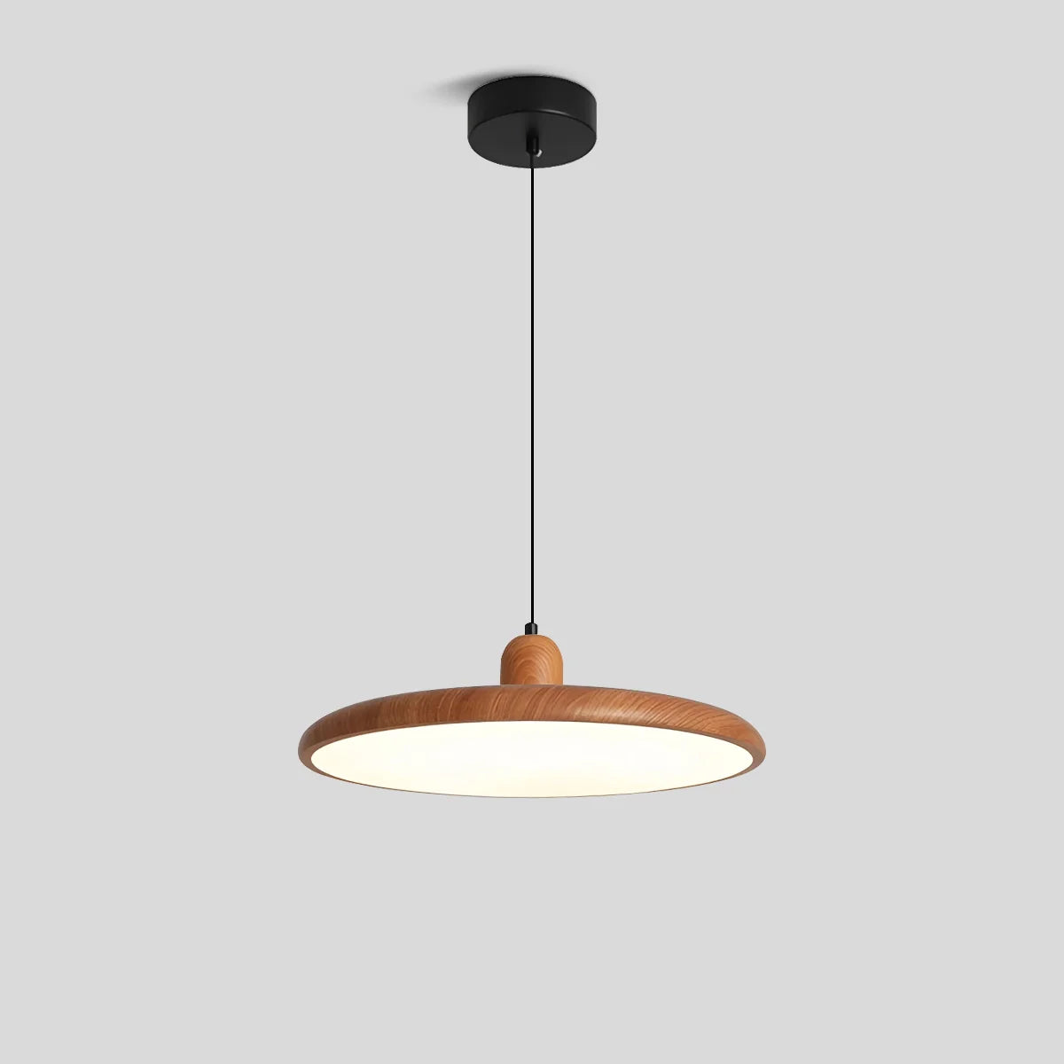 Lampe en métal noyer au-dessus d'un bureau