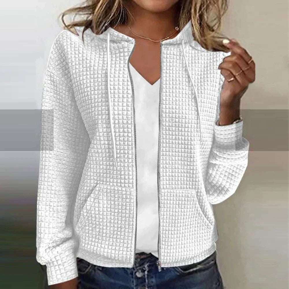 Poches pratiques sur la veste pour ranger les essentiels
