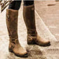 Vue latérale de bottes slim avec semelle antidérapante