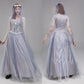 Robe gothique en dentelle avec manches en tulle fluide