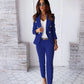 Veste croisée pour femme, idéale pour occasions formelles