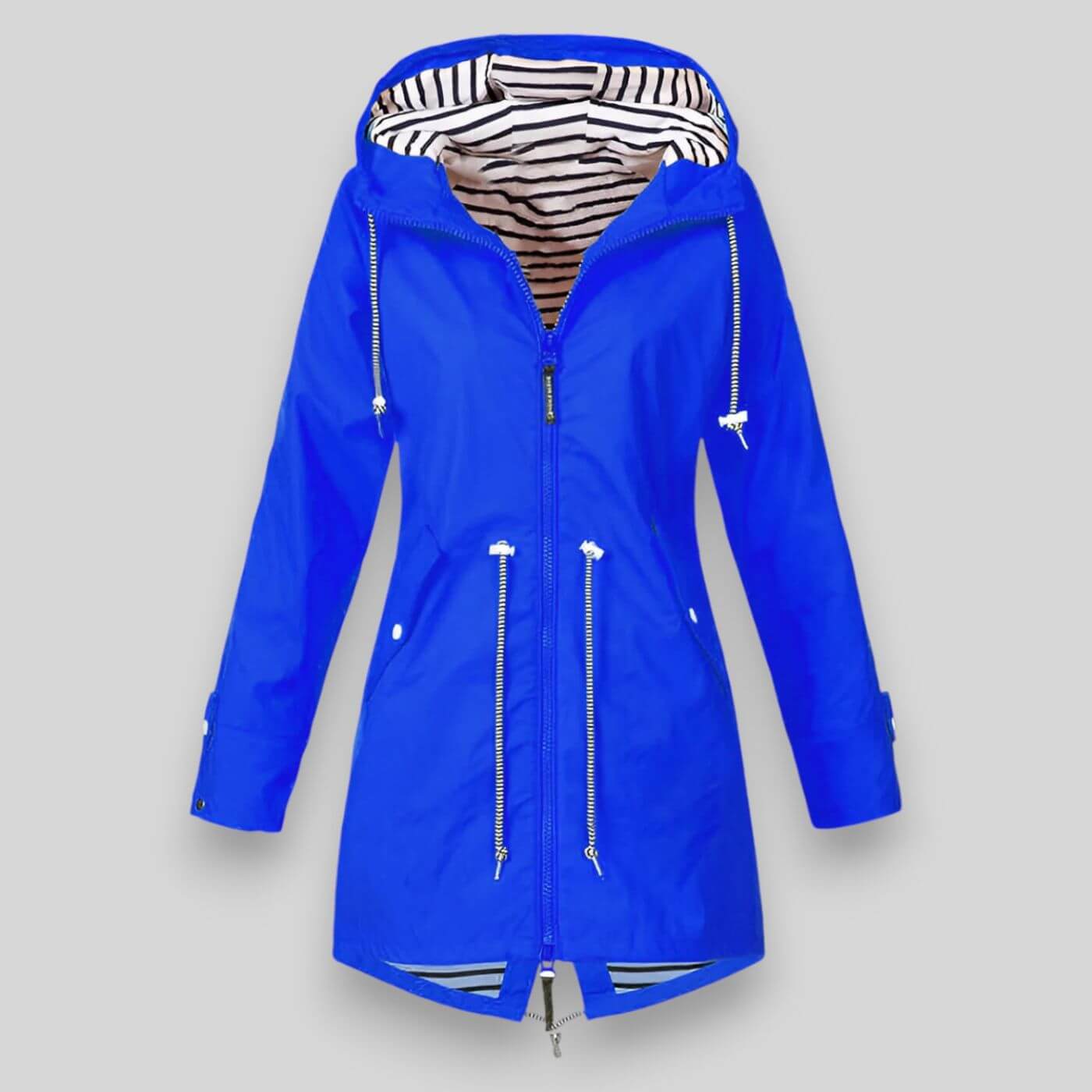 Poignets à pression de la veste imperméable pour femmes