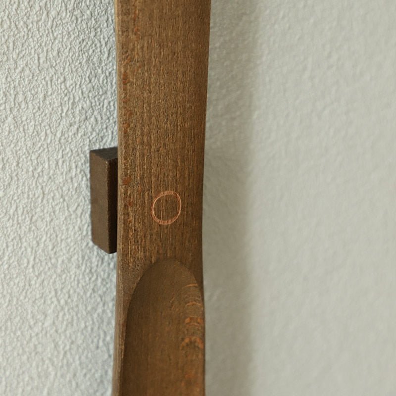 Détail du manche ergonomique du chausse-pied