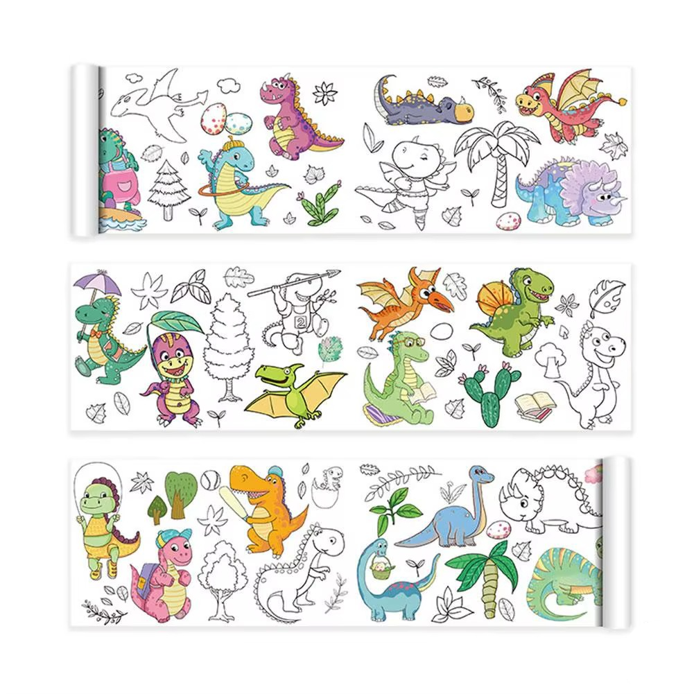 Détails de dessins à colorier sur une page XXL