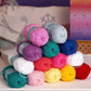 Vue d'ensemble des fournitures de tricot pour l'avent