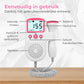 Doppler fœtal avec écran LCD affichant le rythme cardiaque