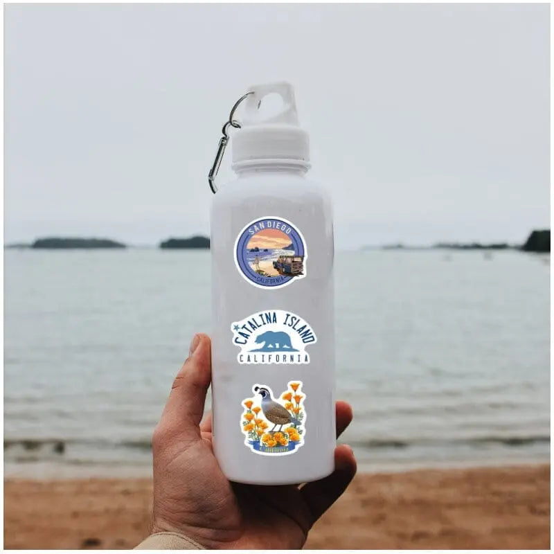 Ensemble de stickers vinyles pour personnalisation de valises