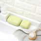 Petite boîte à savon verte, vue latérale, design pratique