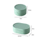 Gros plan sur la texture plastique de la boîte à savon