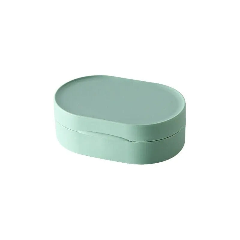 Grande boîte à savon verte, pratique et fonctionnelle