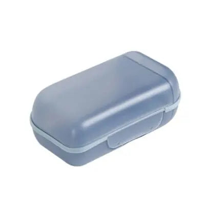Boîte à savon bleue, design pratique pour le voyage