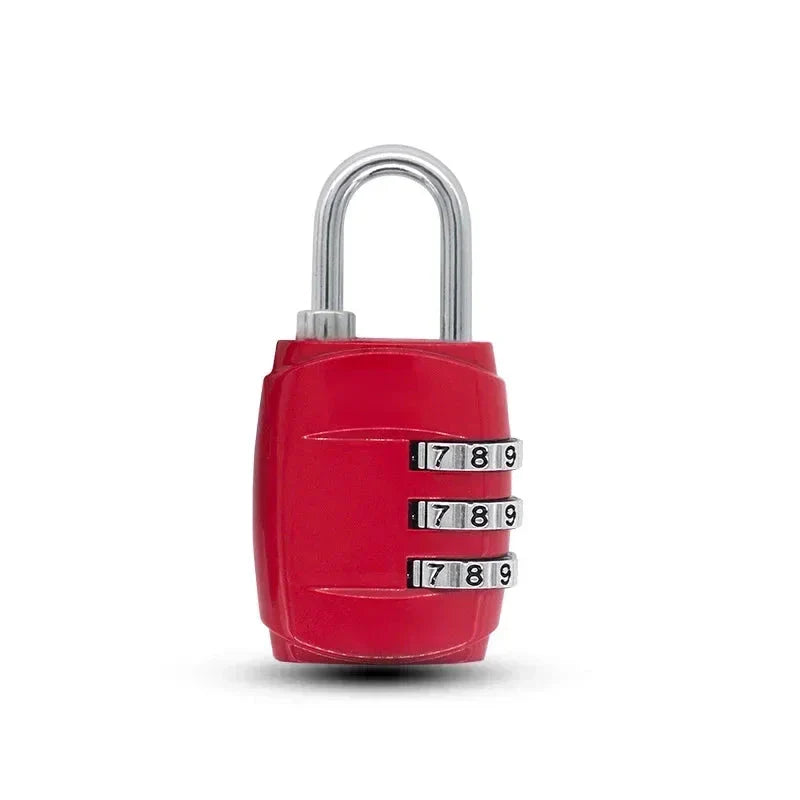Cadenas rouge à code, ajoutant une touche de couleur