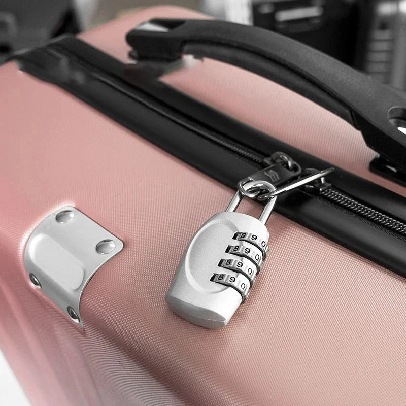 Cadenas à code en alliage métallique, format compact