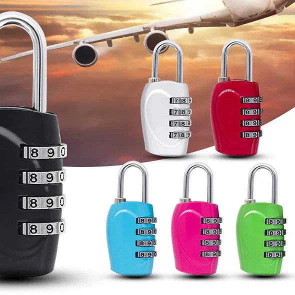 Cadenas à code avec mécanisme de verrouillage visible