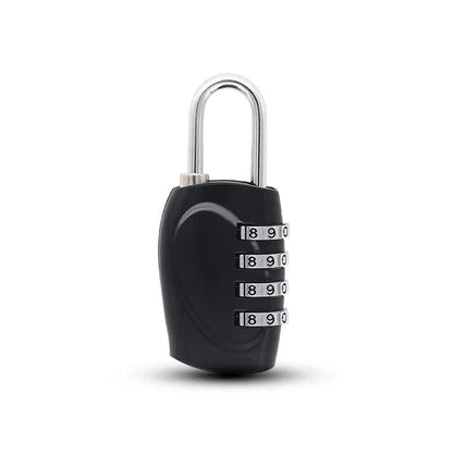 Cadenas noir à code, idéal pour bagages et casiers