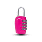 Cadenas rose à code, élégant et sécurisé